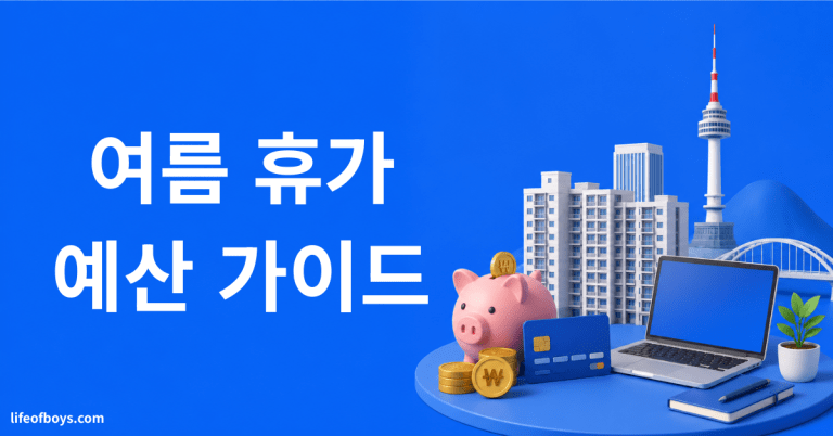 여름휴가 예산