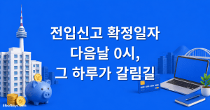 전입신고 확정일자 차이 — 자취 시작 전 확인할 순서 (2026) 1 전입신고 확정일자
